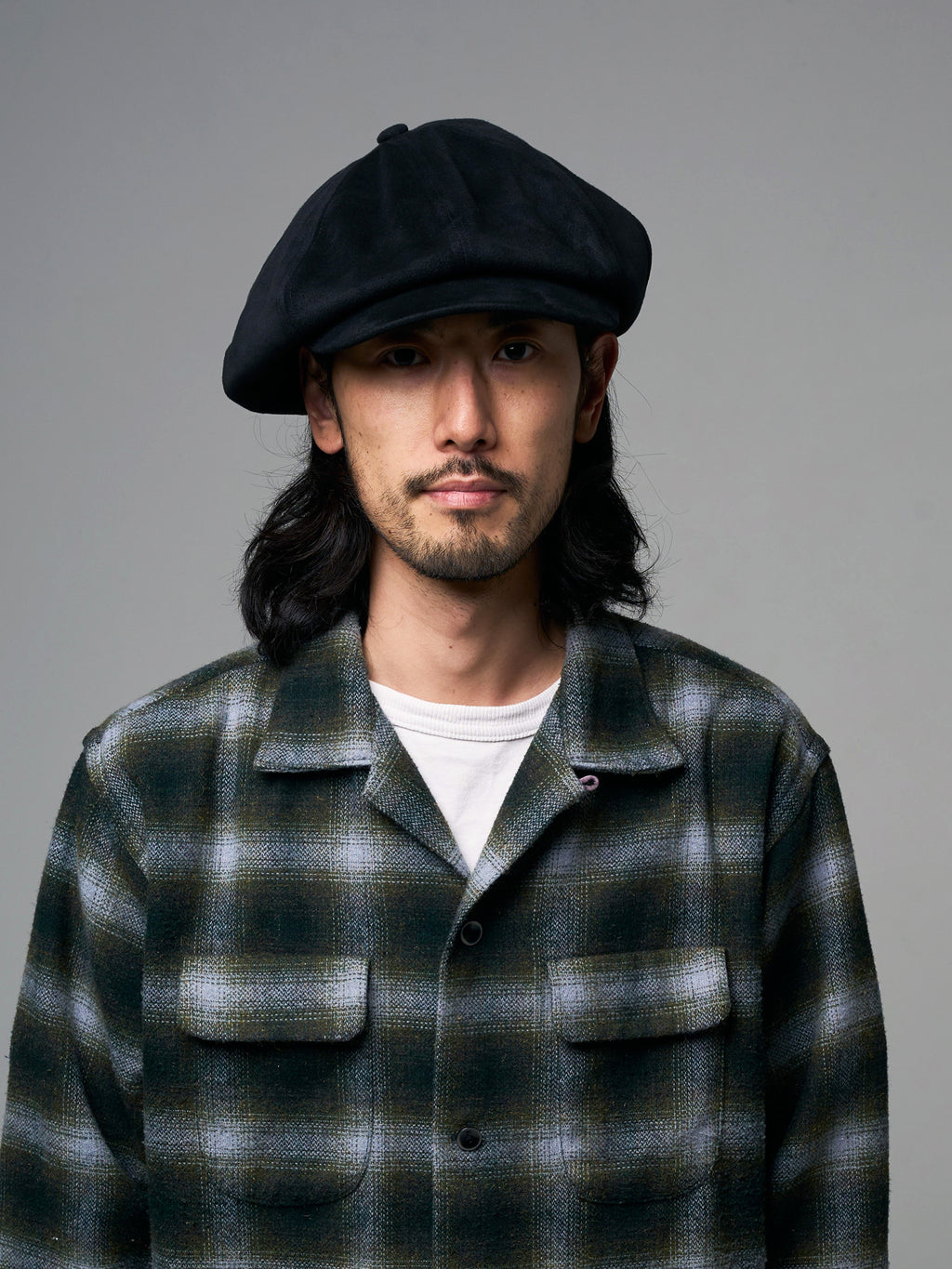 LONG BILL SUEDE CASQUETTE