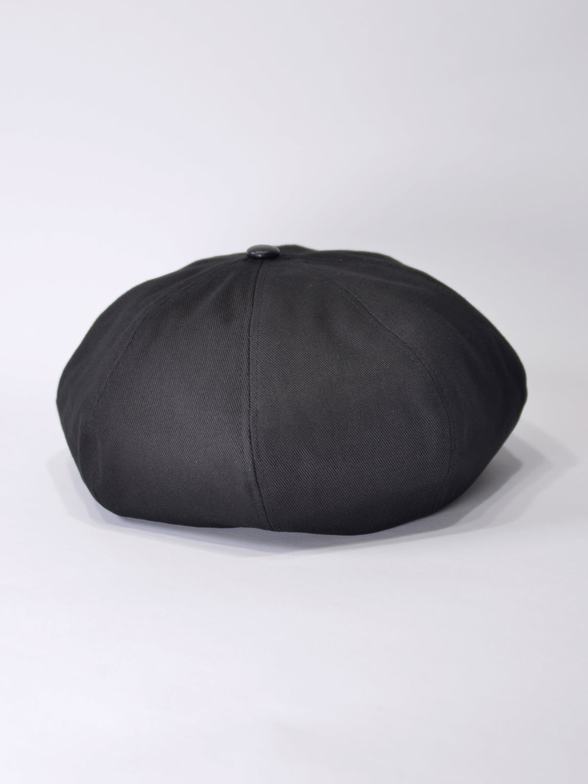 PU LEATHER & TWILL LONG BILL CASQUETTE