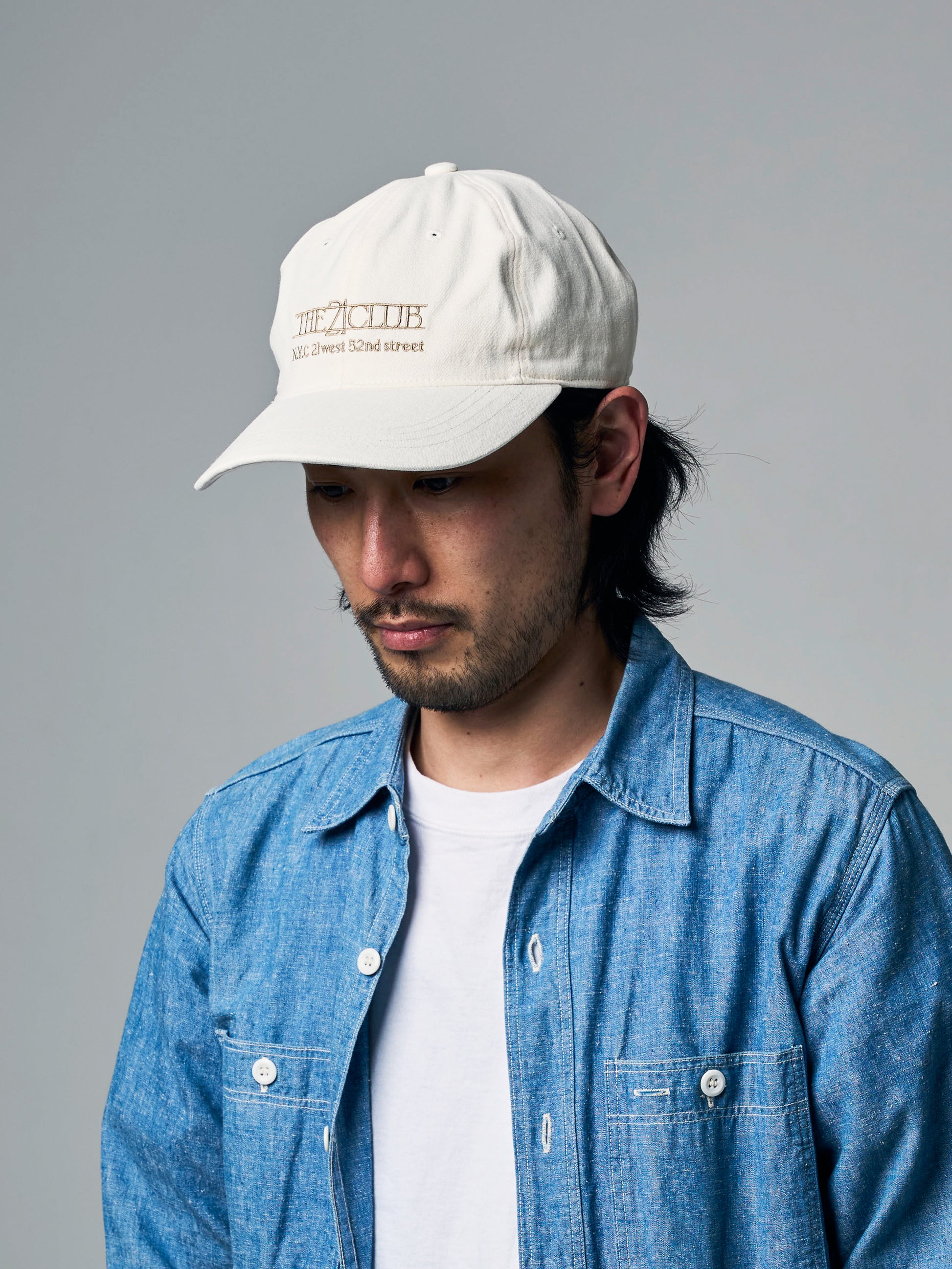 BRUSHED TWILL 21CLUB CAP