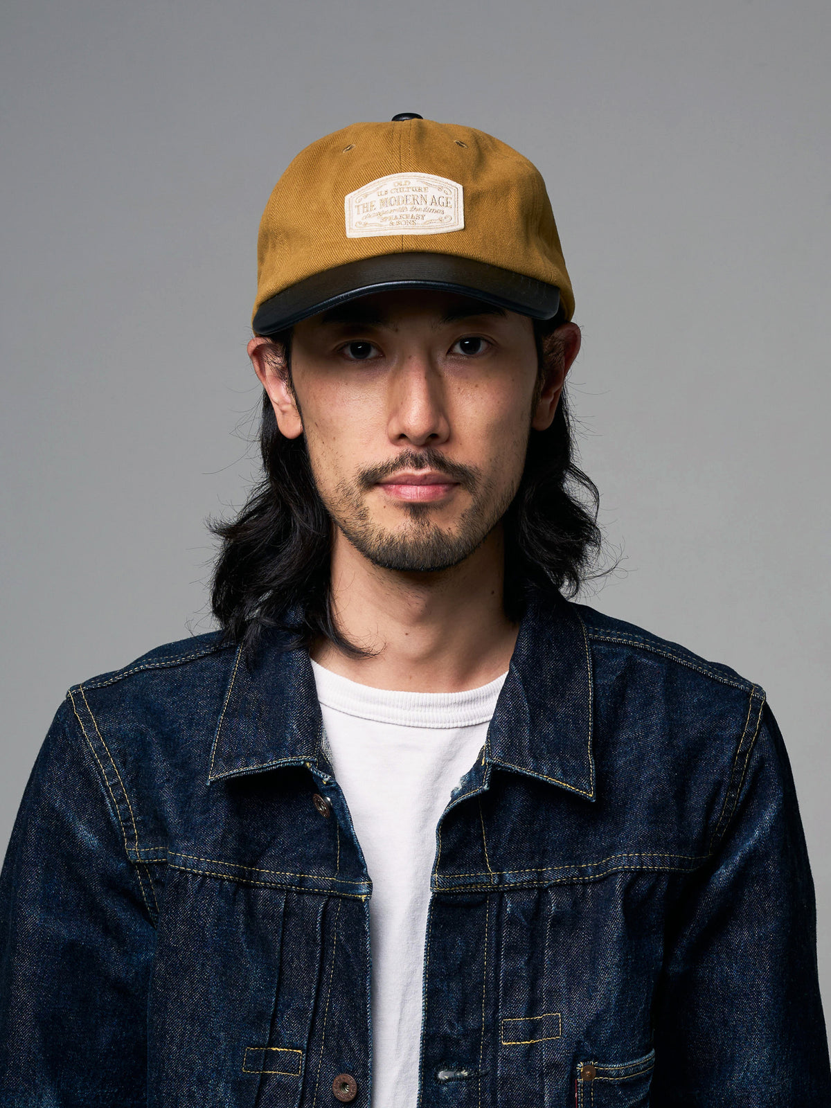 TWILL & PU MODERN AGE CAP