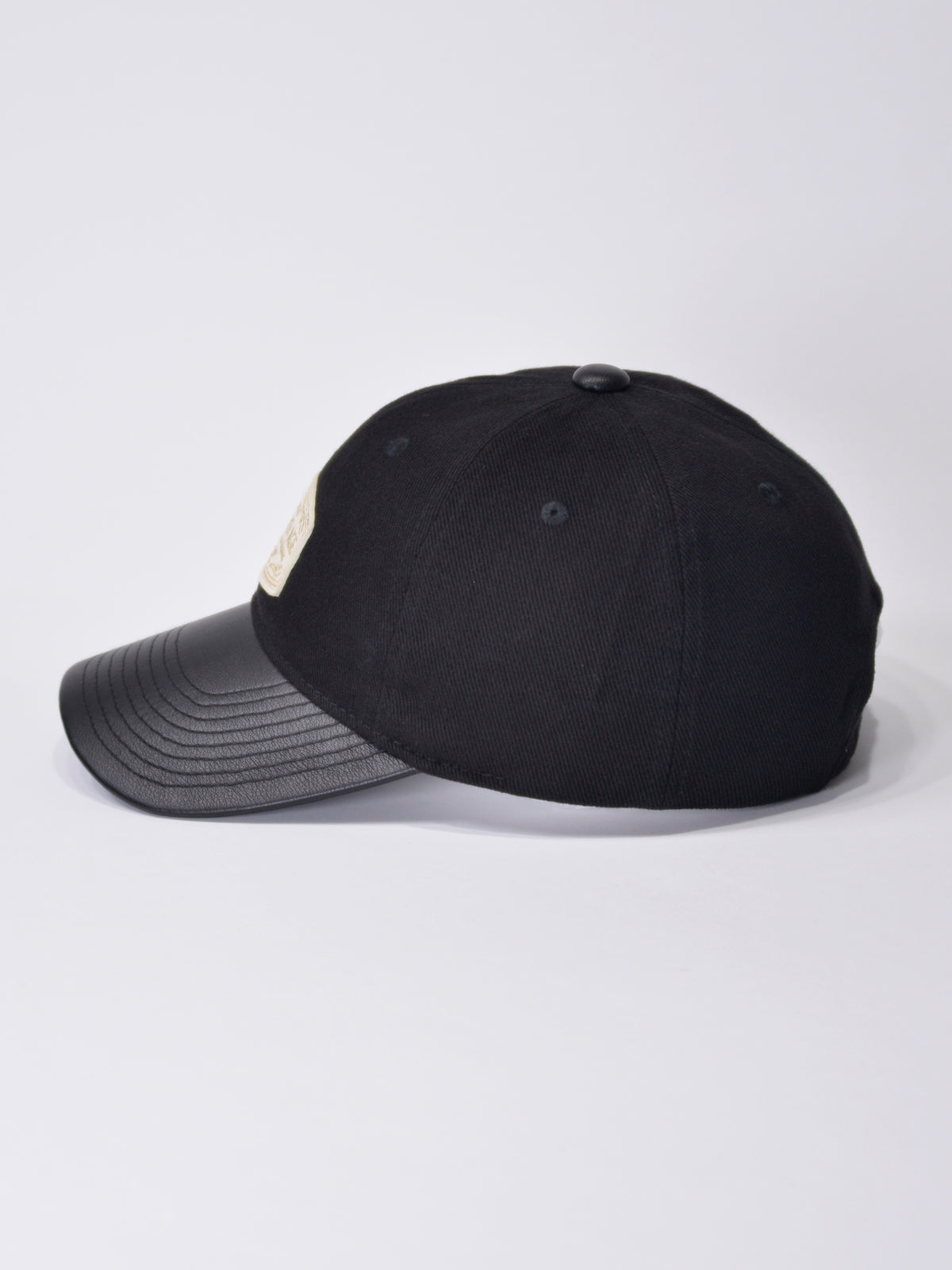 TWILL & PU MODERN AGE CAP