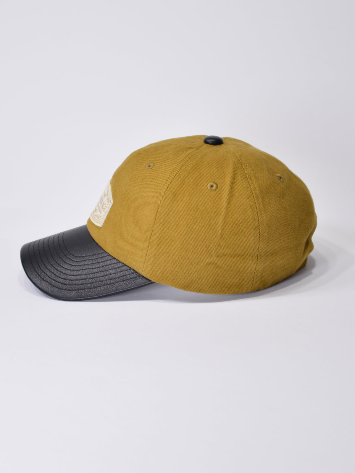TWILL & PU MODERN AGE CAP