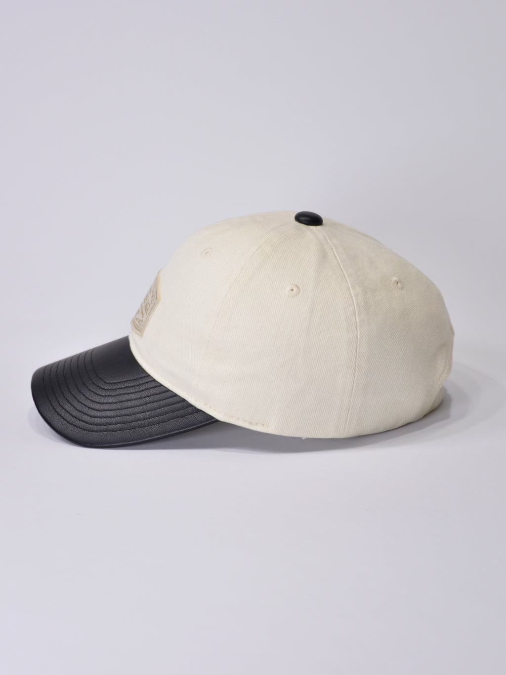 TWILL & PU MODERN AGE CAP