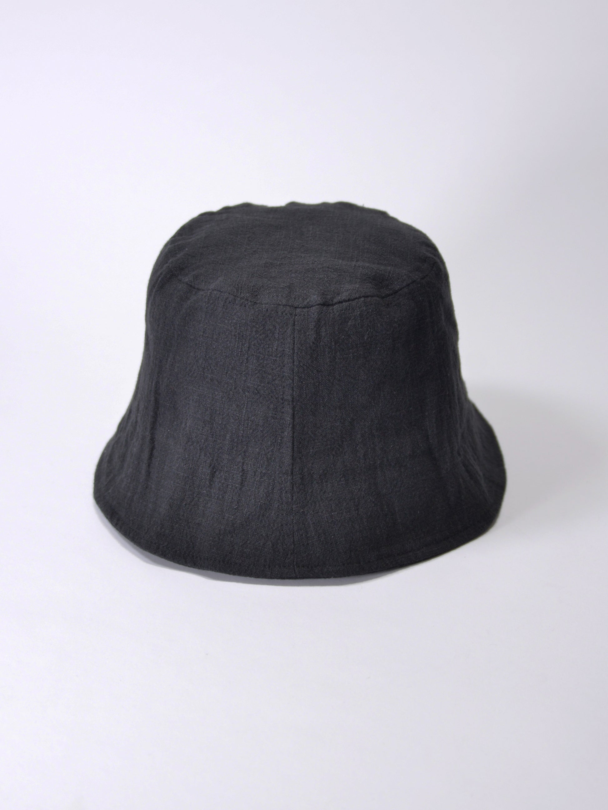LINEN TULIP BUCKET HAT