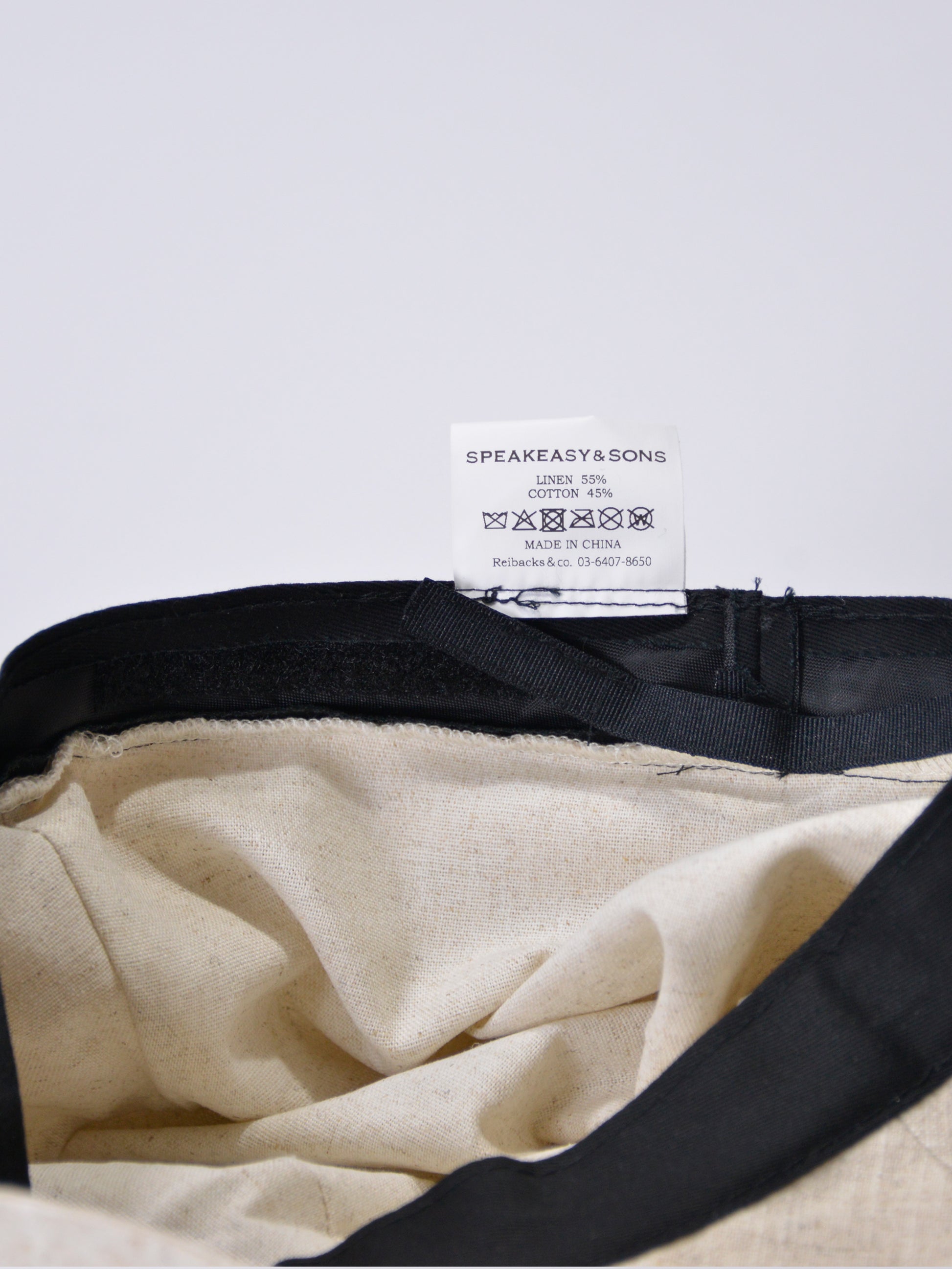 LINEN TULIP BUCKET HAT