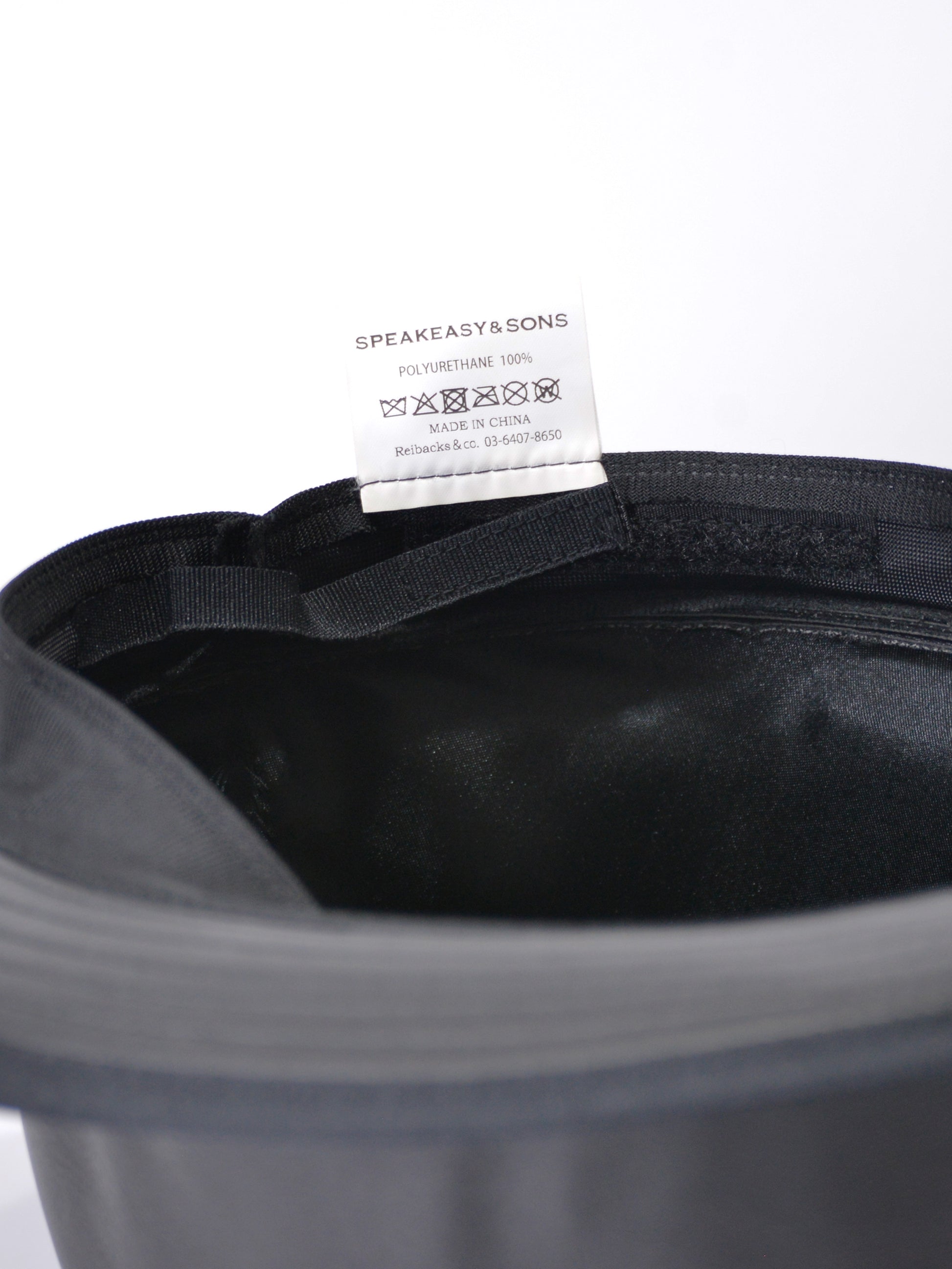 FAKE LEATHER MANNISH HAT