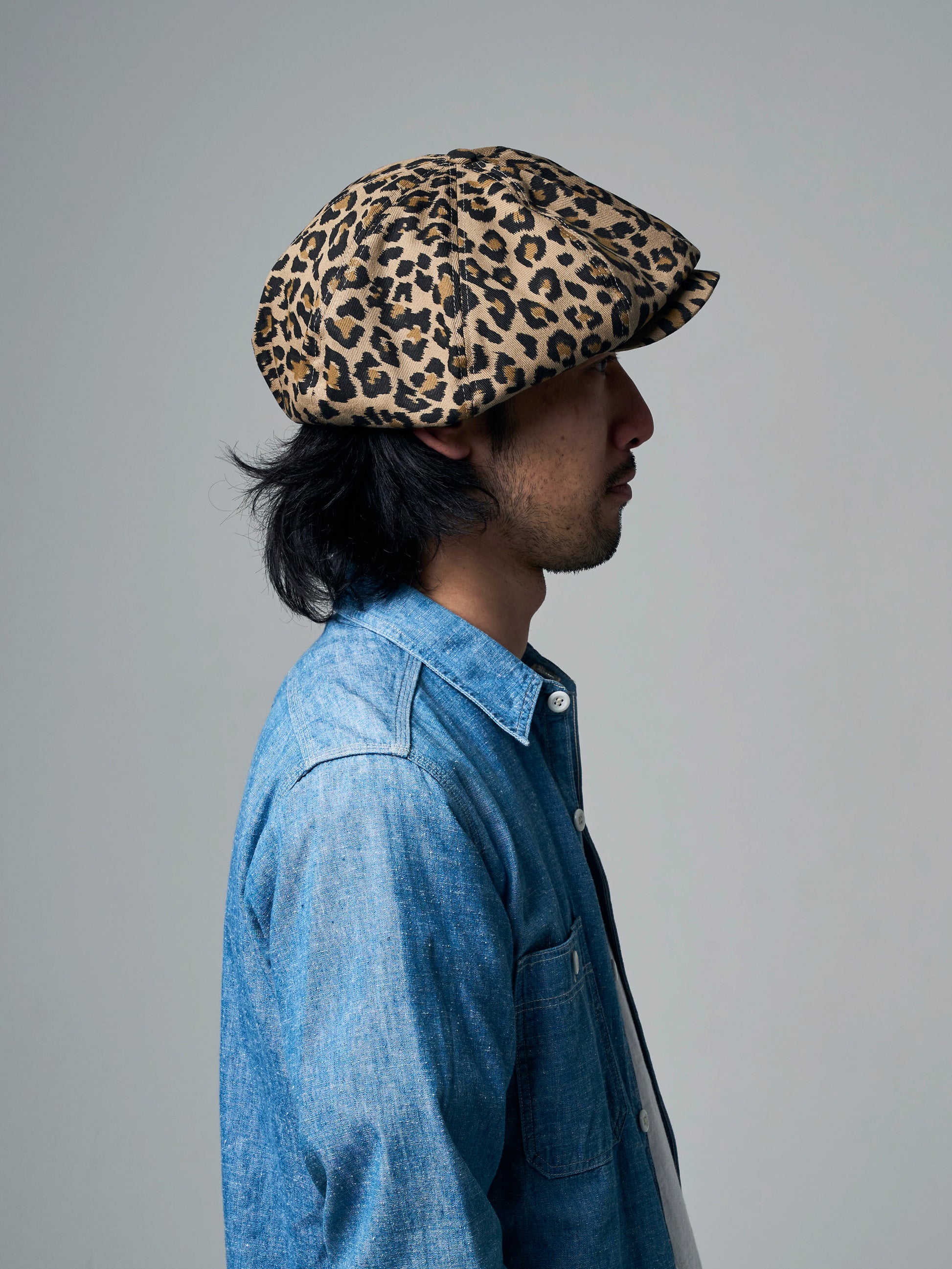 LEOPARD CASQUETTE