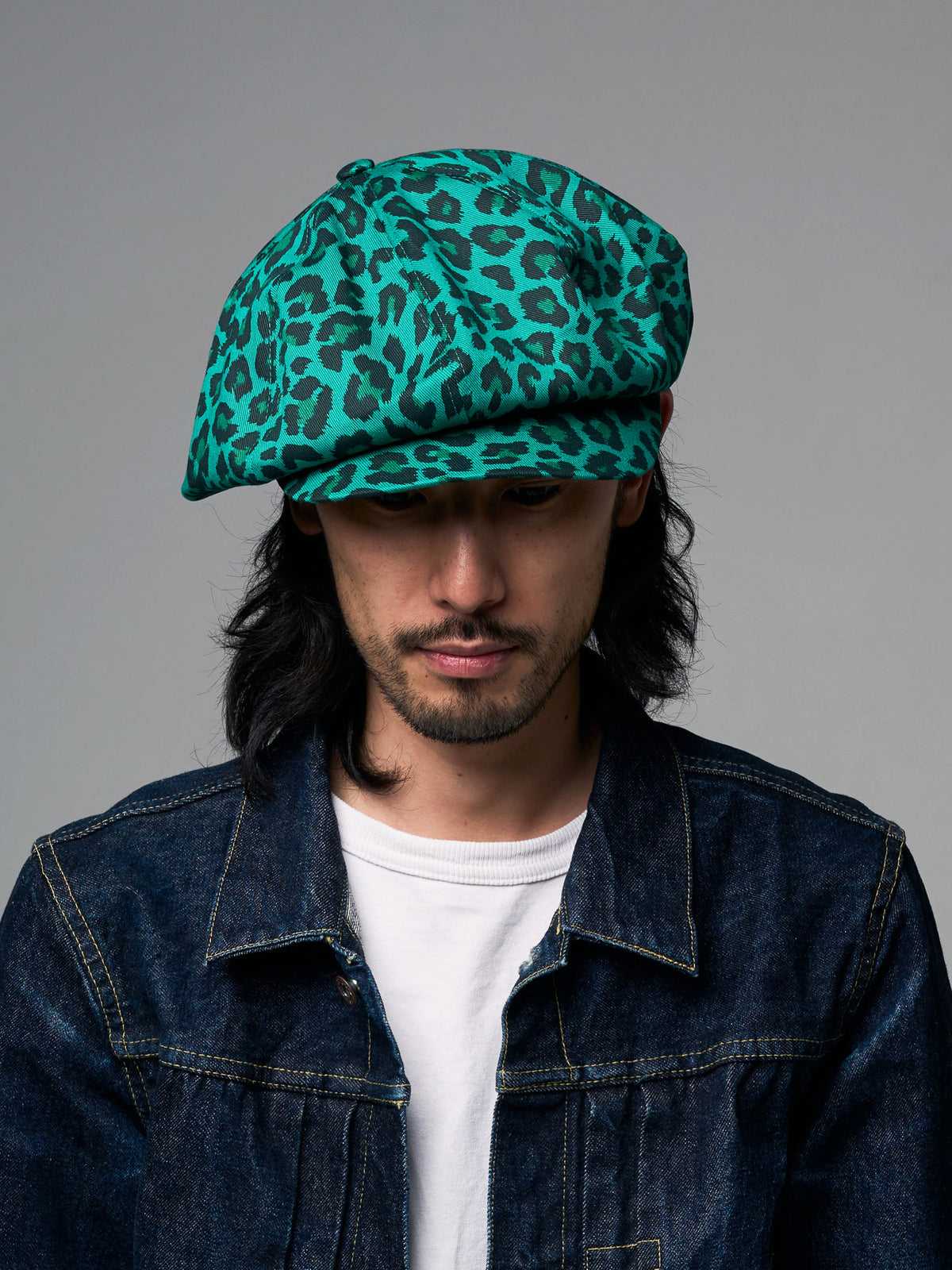 LEOPARD CASQUETTE