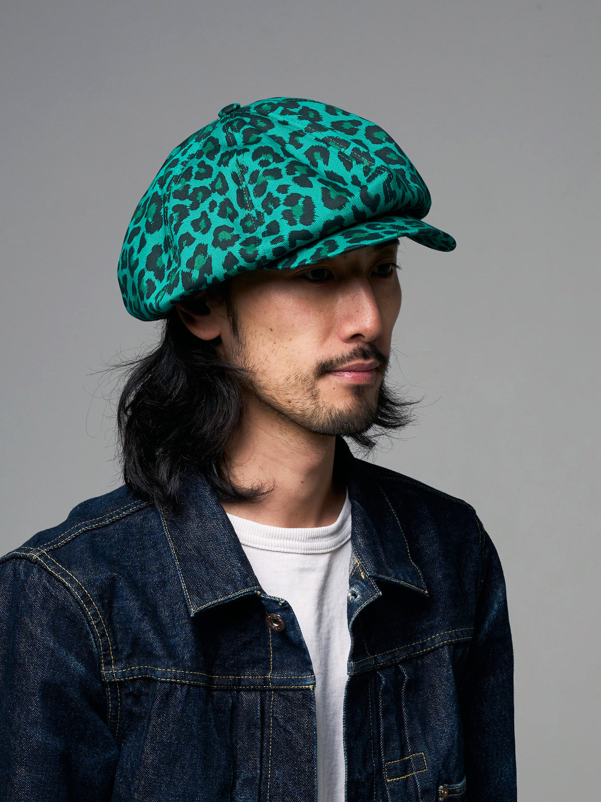 LEOPARD CASQUETTE