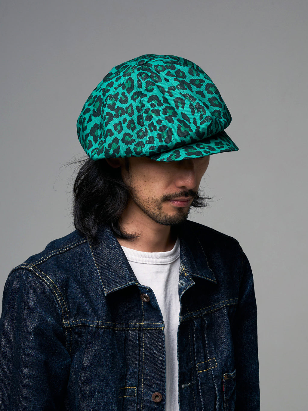 LEOPARD CASQUETTE