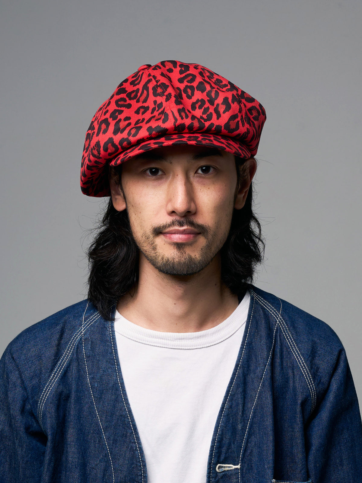 LEOPARD CASQUETTE
