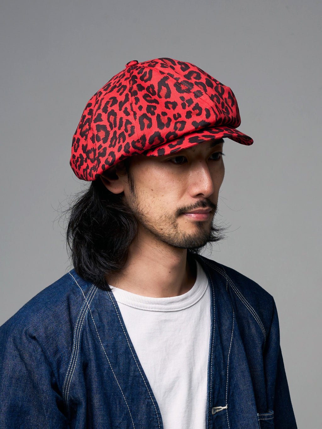LEOPARD CASQUETTE