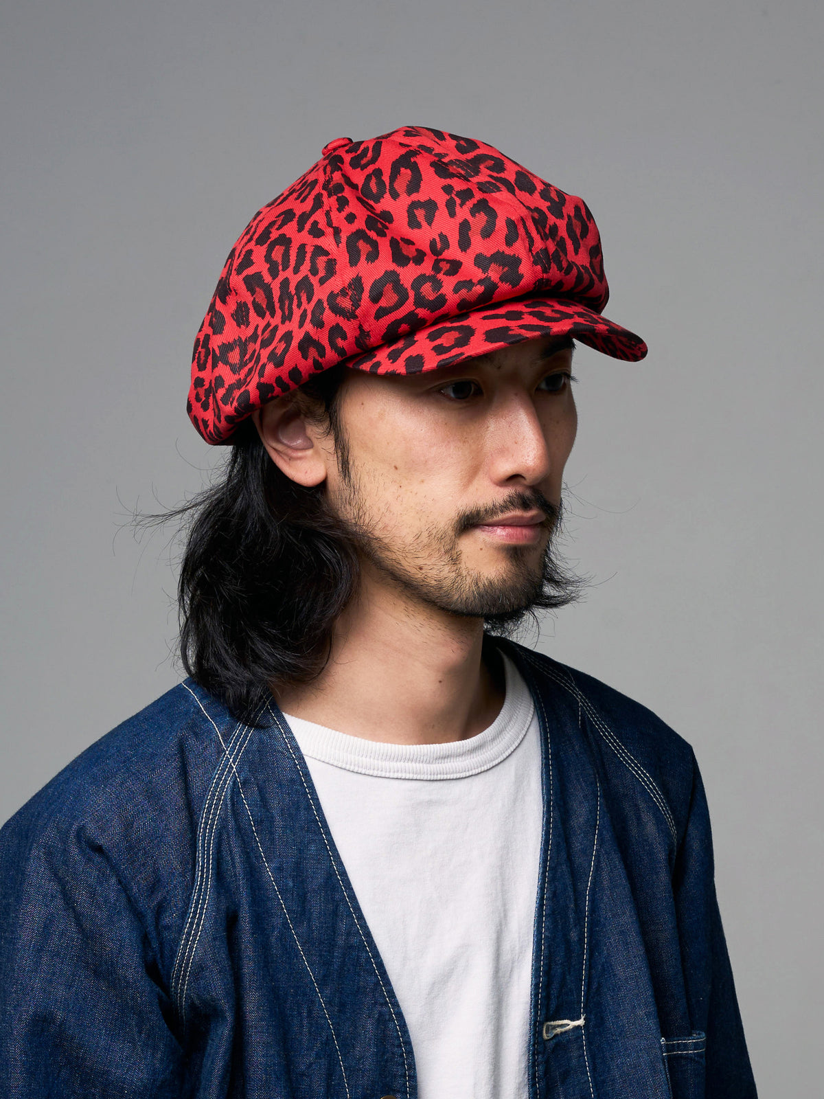 LEOPARD CASQUETTE
