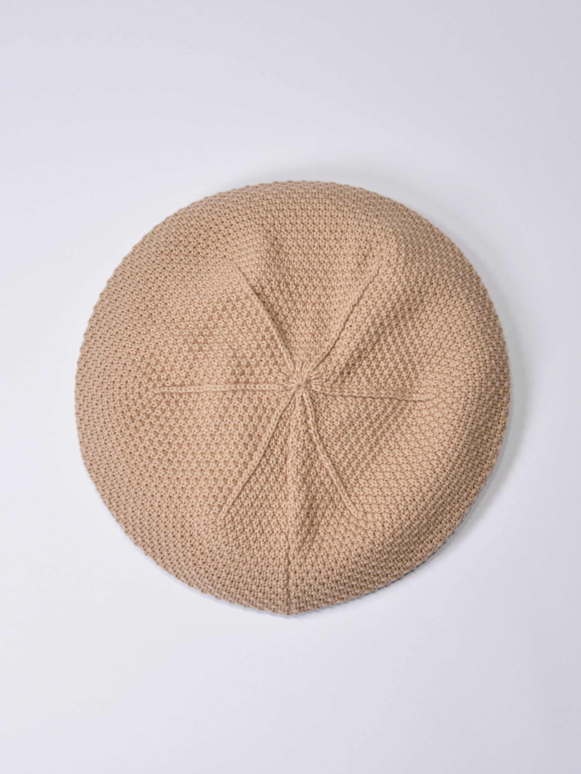 COTTON KNIT BERET