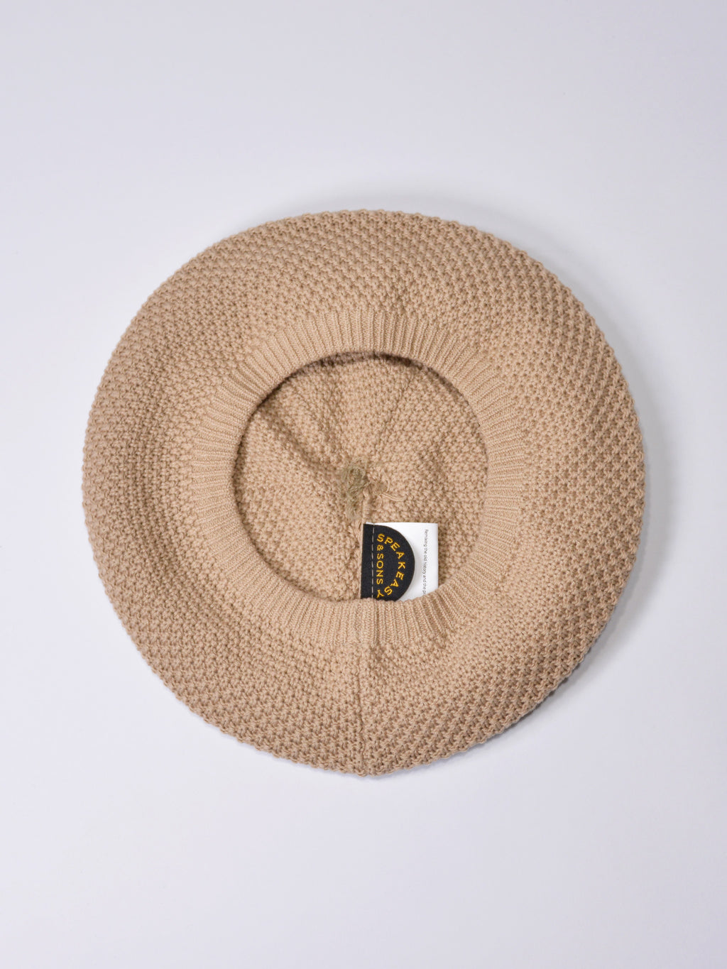 COTTON KNIT BERET