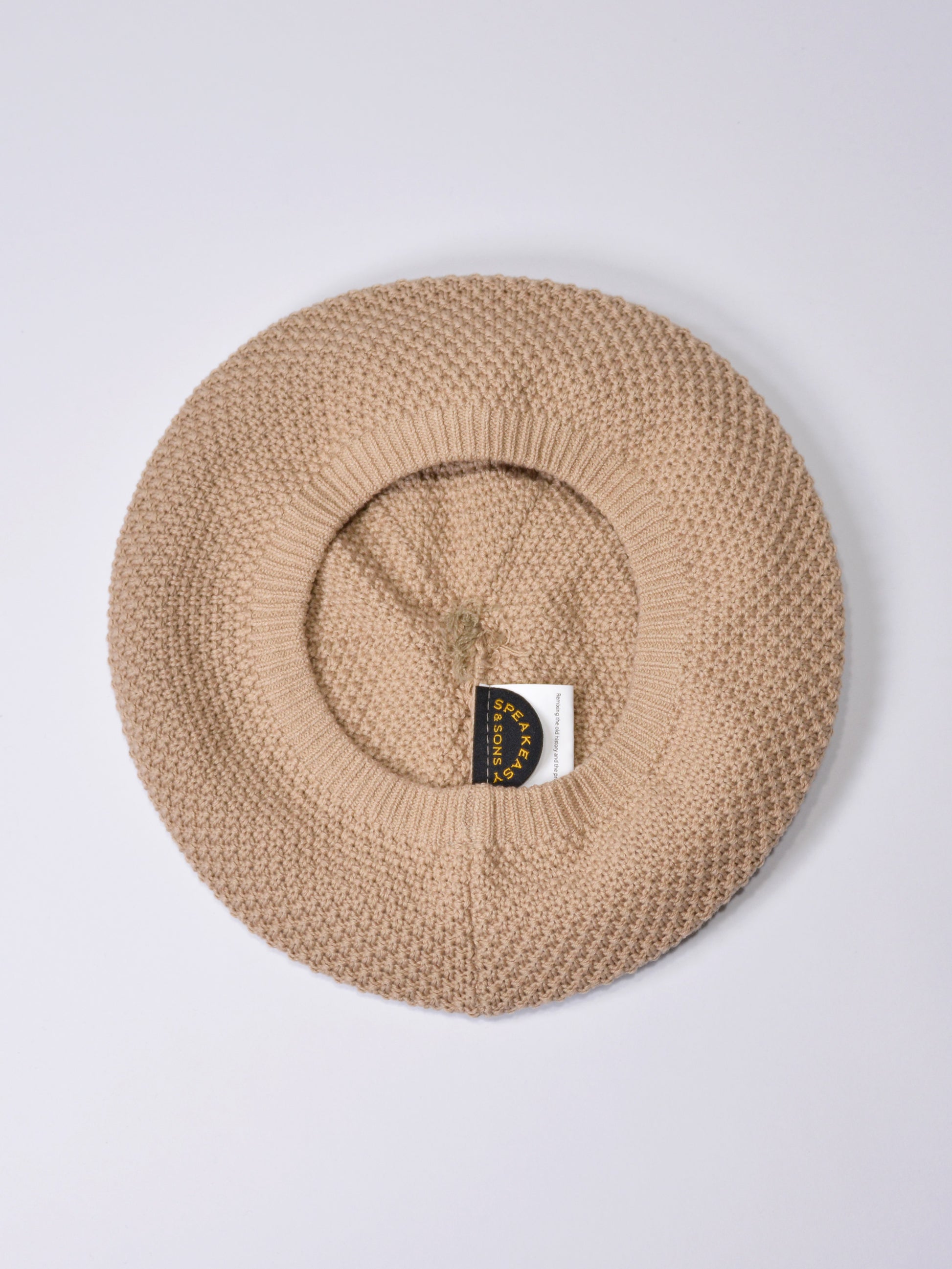 COTTON KNIT BERET