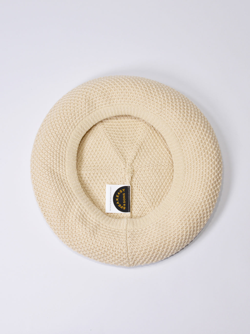 COTTON KNIT BERET