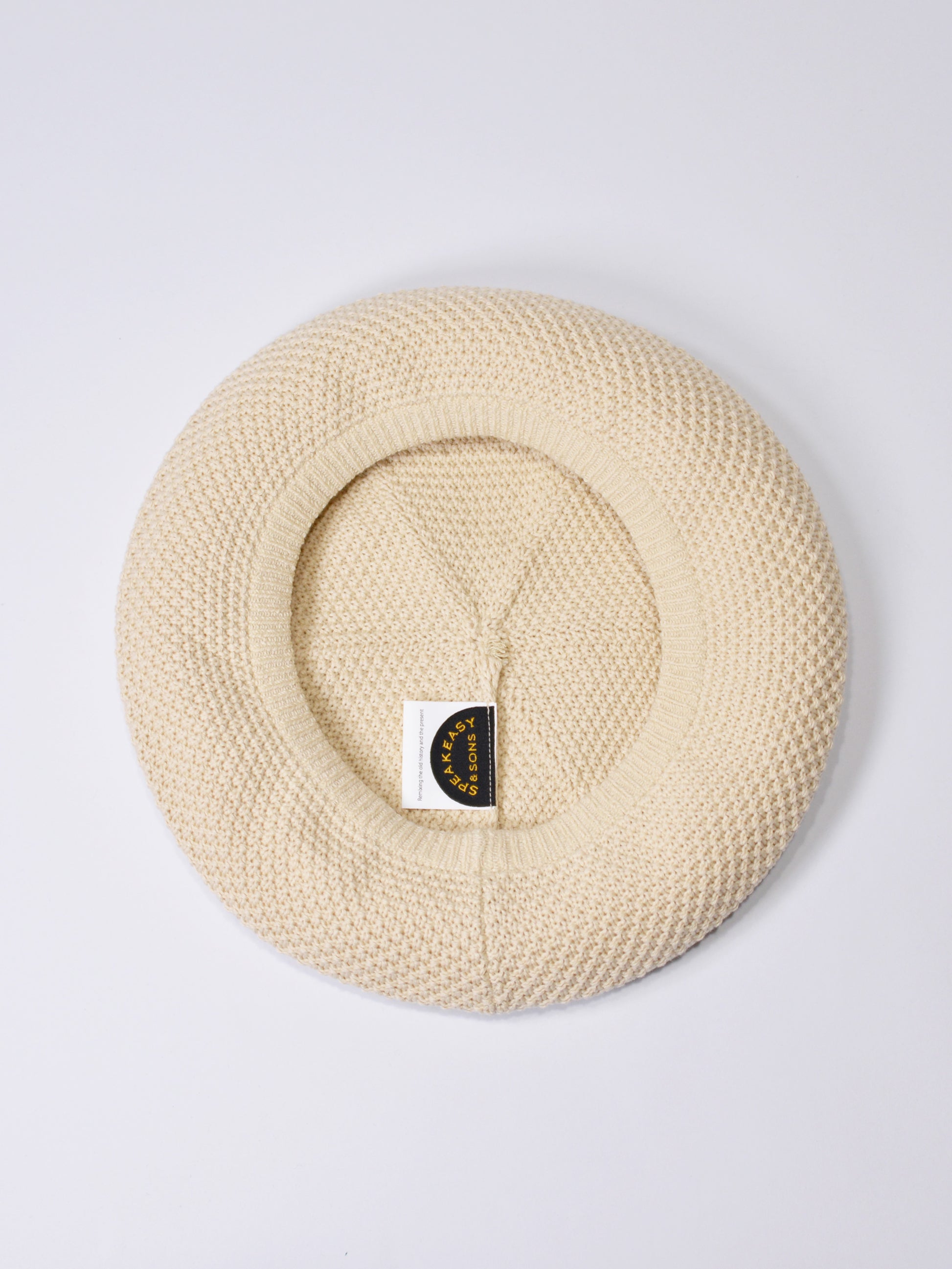 COTTON KNIT BERET