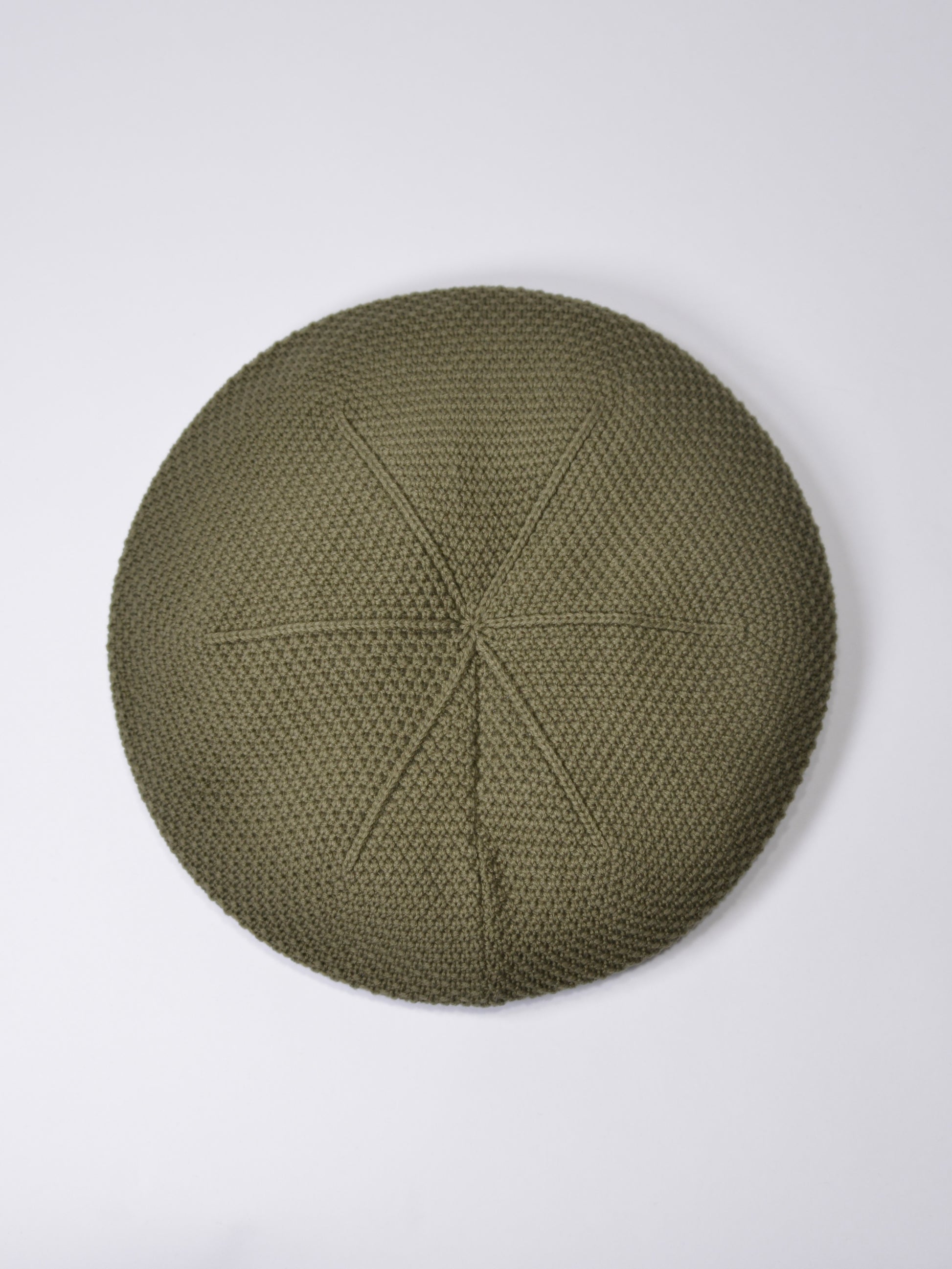 COTTON KNIT BERET