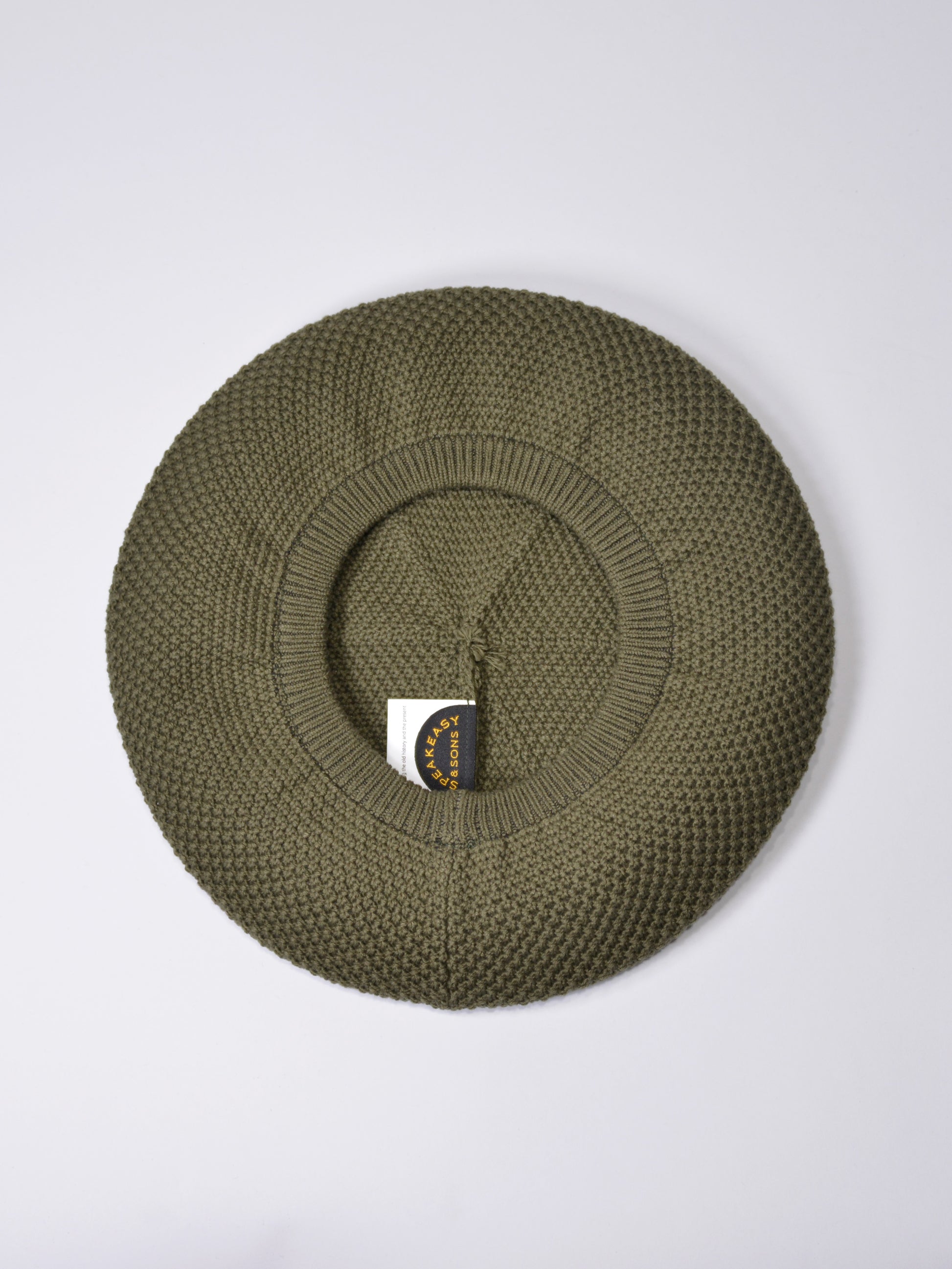 COTTON KNIT BERET