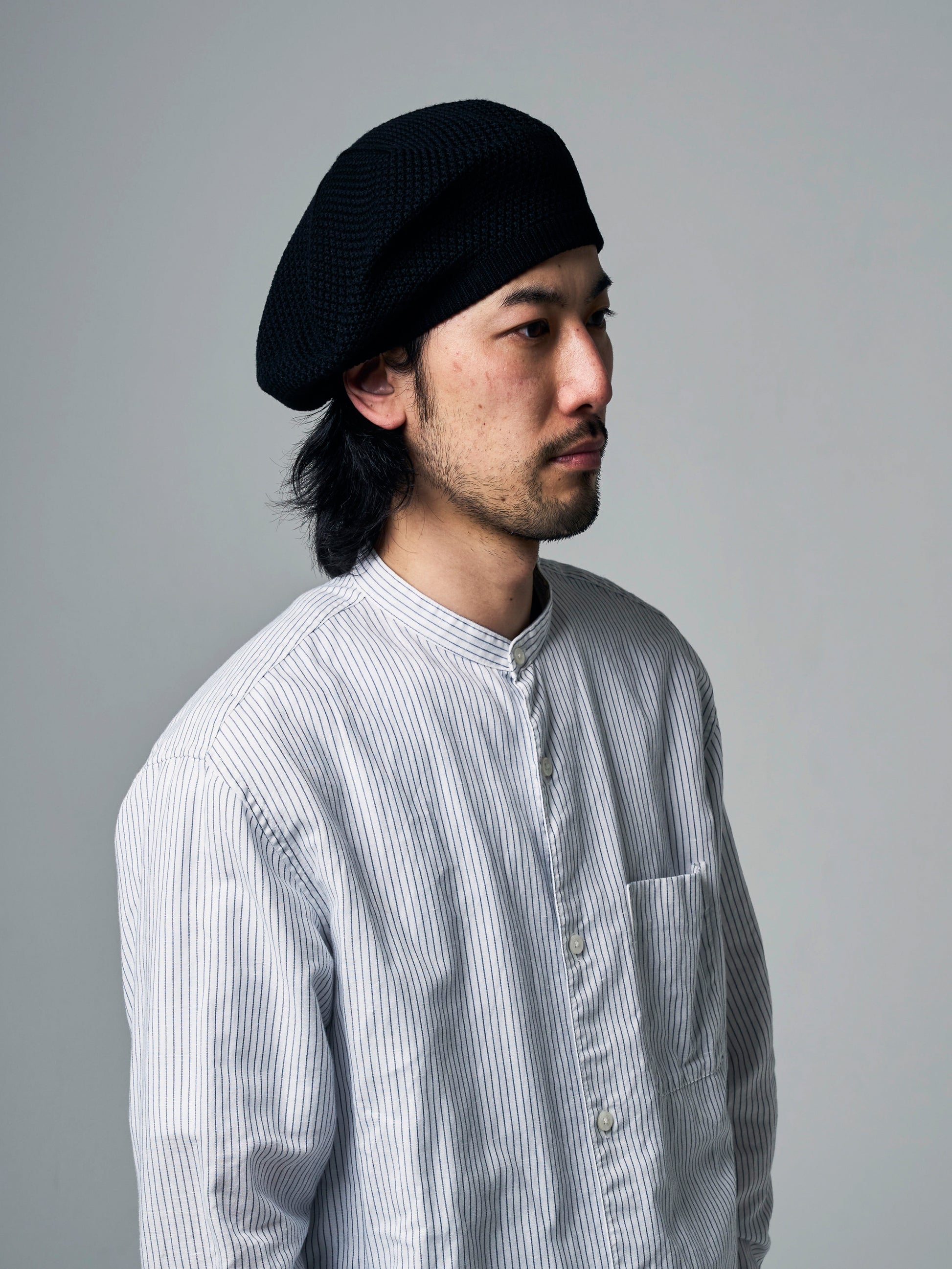 COTTON KNIT BERET