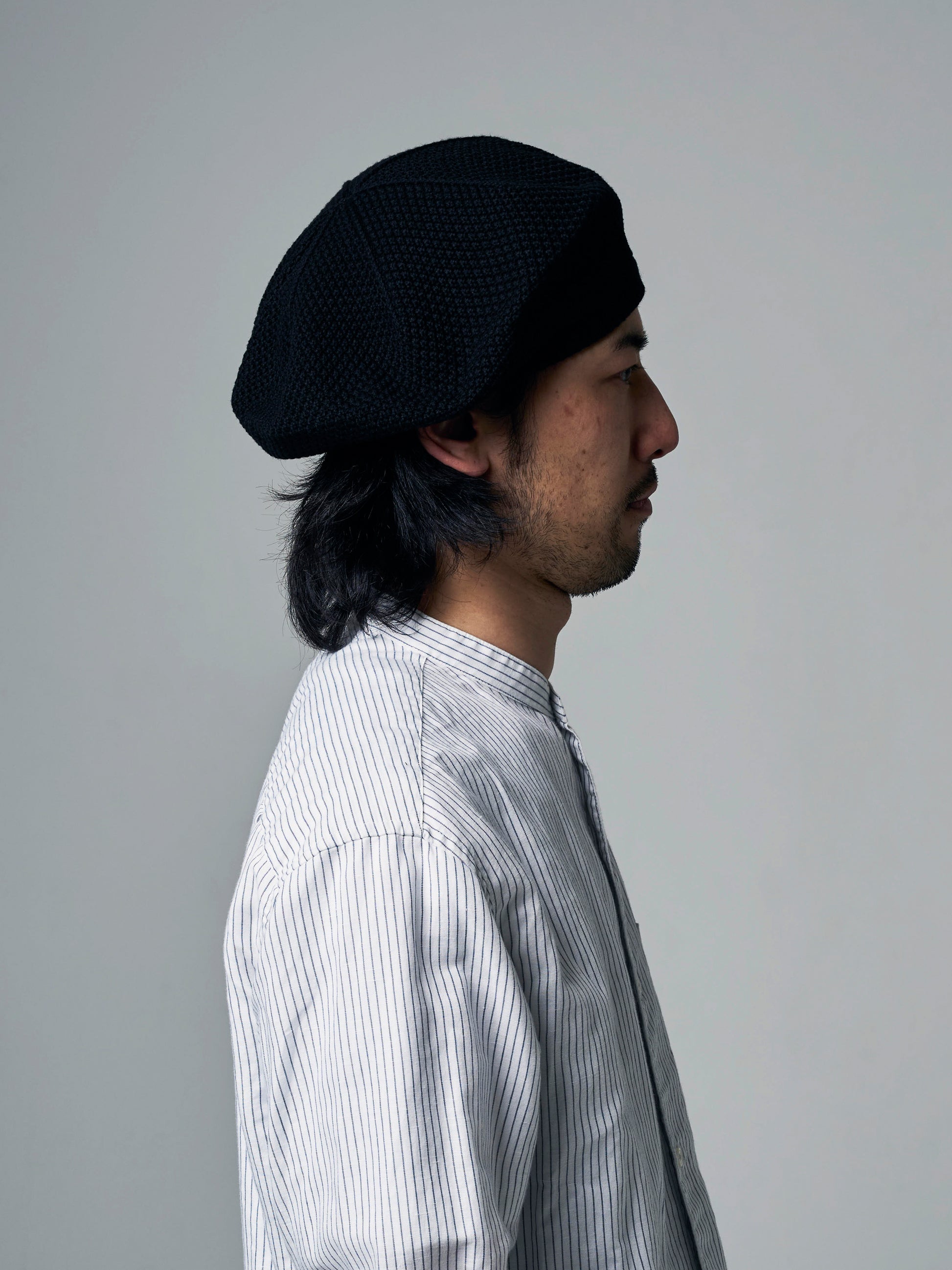 COTTON KNIT BERET