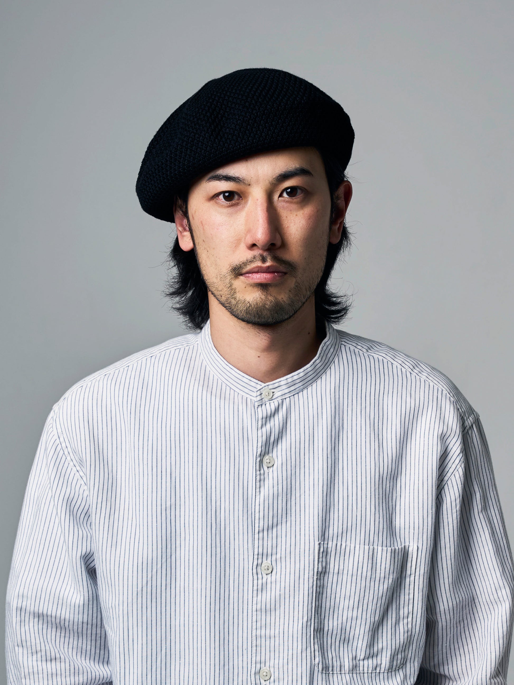 COTTON KNIT BERET