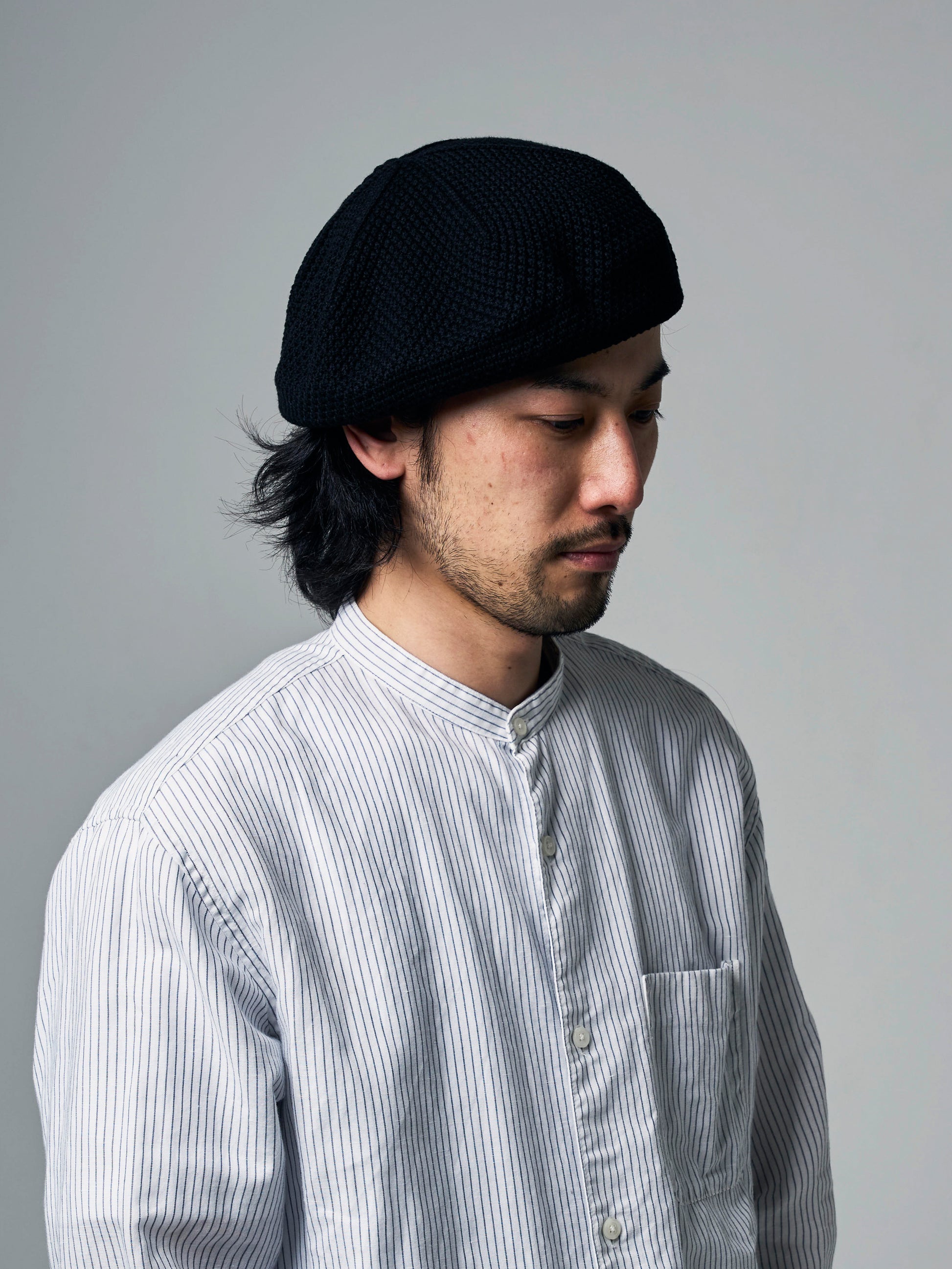 COTTON KNIT BERET