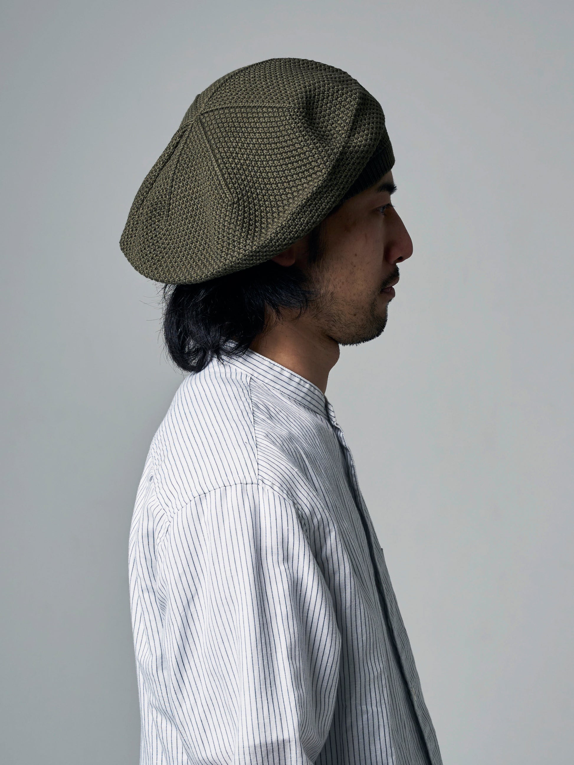 COTTON KNIT BERET