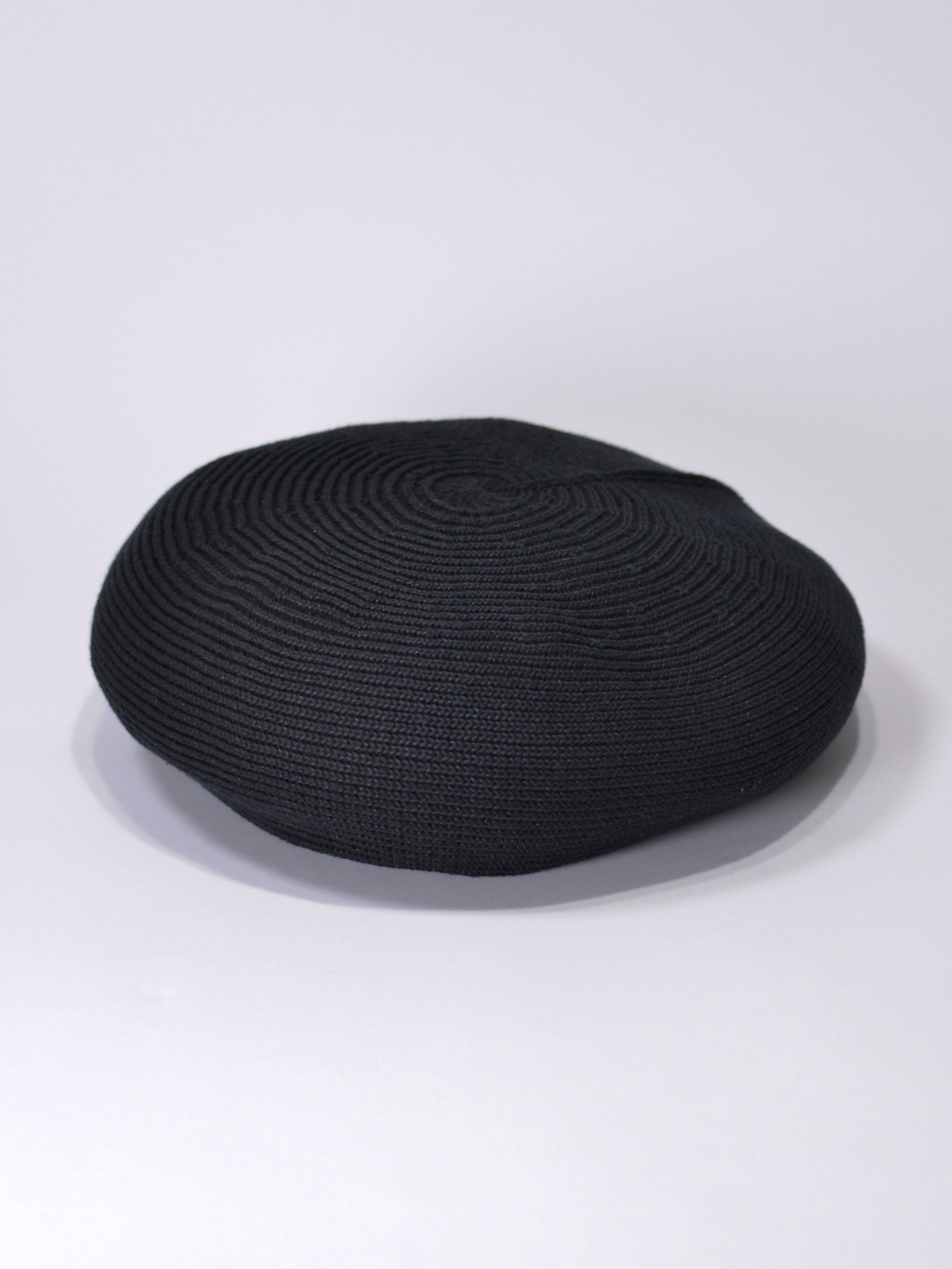 BRADED KNIT BERET