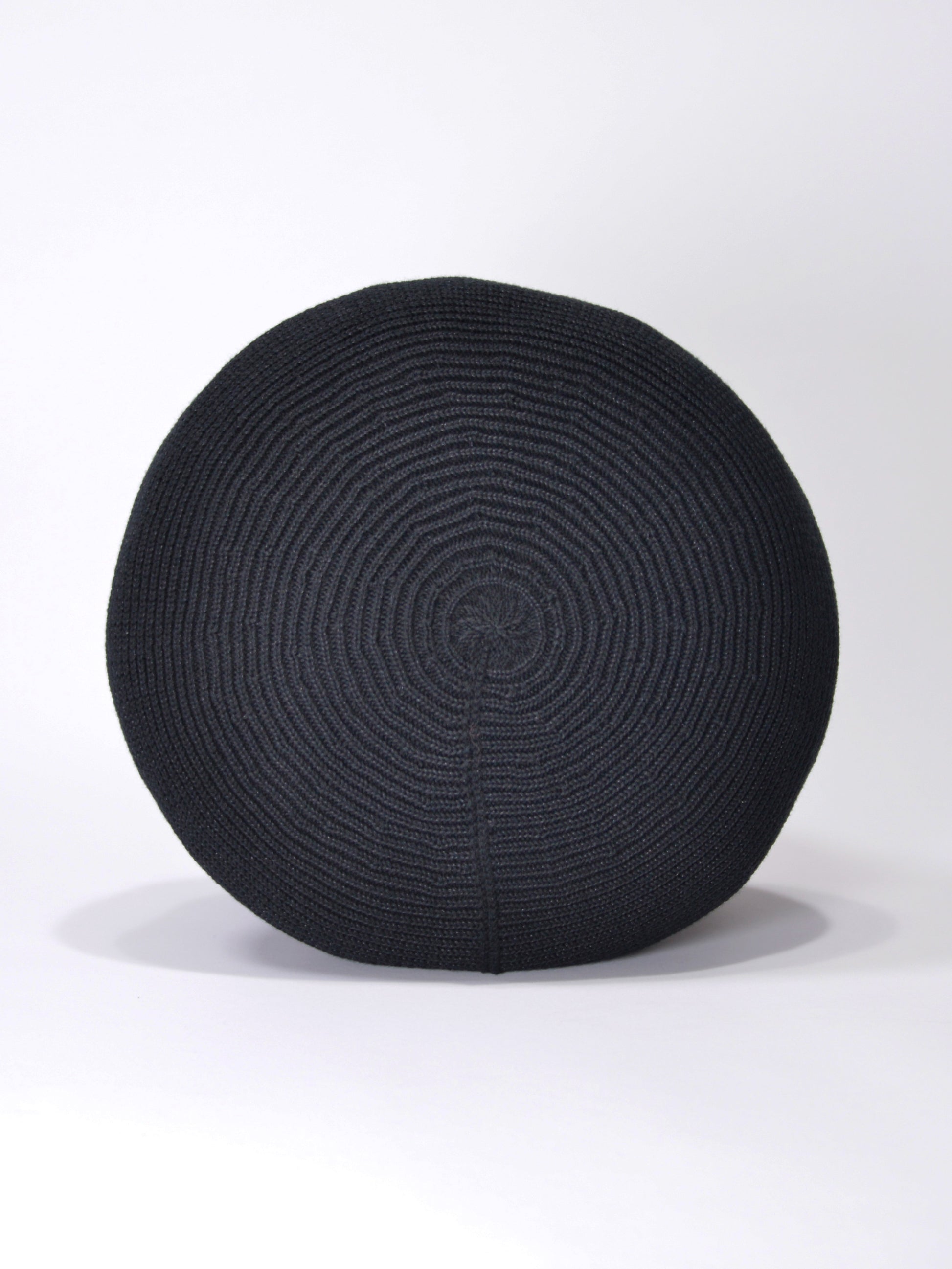 BRADED KNIT BERET